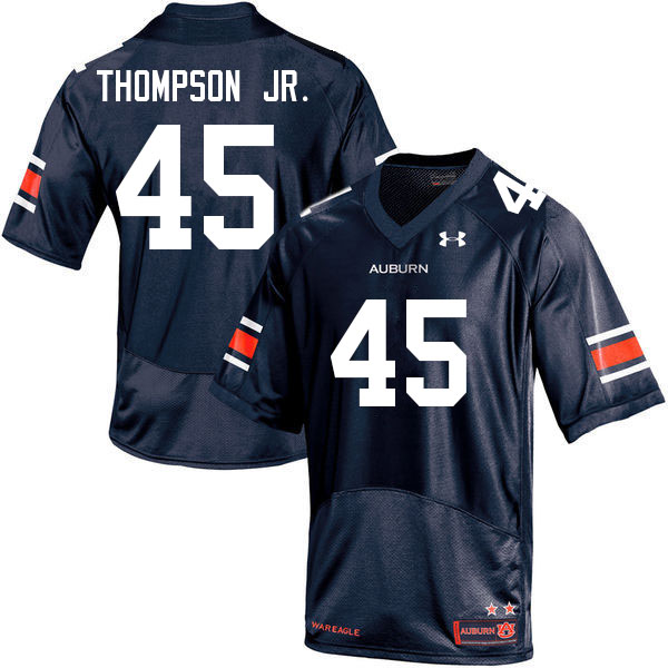 Men #45 Paul Thompson Jr. Auburn Tigers College Football Jerseys Sale-Navy